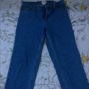 L.L. Bean straight legged vintage mom jeans